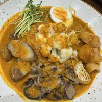 Vegetarian Laksa Pasta 👍🏻  at Verrona Hills Bakery & Pãtisserie Sunway Velocity in Wilayah Persekutuan Kuala Lumpur