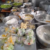 Prepared vegan food at Quán Chay 546  in Ho Chi Minh City