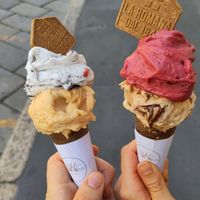 Gelato at Gelateria La Romana  in Milan