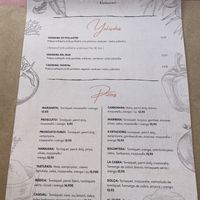 Menú   at KAIROS restaurant in Catalunya