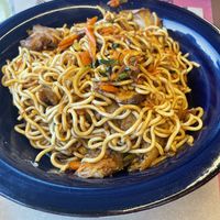 Yaquisoba vegano  at KAIROS restaurant in Catalunya