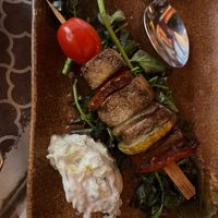 Tofu kebab at Al-Andalus in New York City