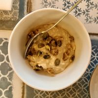 Rice pudding   at Al-Andalus in New York City