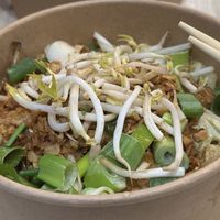 Tofu pad Thai   at Vientian wok bar Eger in Eger