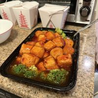 General Tso’s Tofu  at Wasabi Chinese & Japanese Restaurant in West Chester