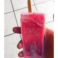 Paleta de Ciruela (Plum Popsicle) at HELADOS YOLA in Baja California Sur