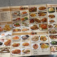 Menu  at Lai Hong Lounge in San Francisco