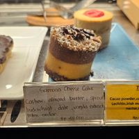 Samoa chsesecake at The Seeds of Life Raw & Vegan Restaurant - Panestanan in Ubud