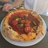 Pizza marinara at Perast Pizza Bocalibre in Kotor Municipality