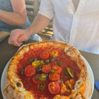 Pizza marinara at Perast Pizza Bocalibre in Kotor Municipality