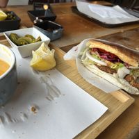 Falafel  at Leziz bakkerij en pitta in Vlaanderen