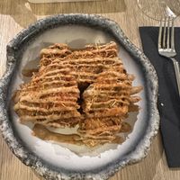 Fried artichoke heartss  at Nev Restaurant in Noord-brabant