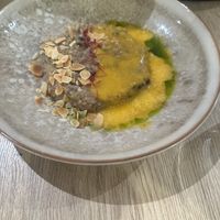 Melon foam nutty pilav  at Nev Restaurant in Noord-brabant