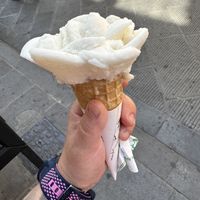 Lemon sorbett  at Amorino Gelato - Pisa in Pisa