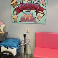 Inside  at scoop ice cream in Maryland