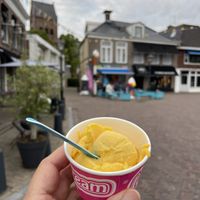 Yum!  at scoop ice cream in Maryland