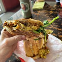 Vegan Panini  at Outer Bean Juice and Java in Kitty Hawk