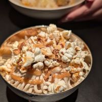 spaghetti icecream caramel popcorn at lara  in Vienna