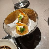 smokey potato croquettes  at lara  in Vienna