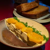 Brioche and faux gras at lara  in Vienna