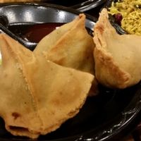 samosas at Shayona in Chino Hills