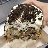 Cinnamon roll Oreo  at Moko Vegan Bakery in Lisbon