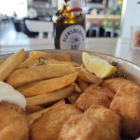 Veganer Backfisch at Mehrfisch in Eckernfoerde