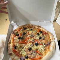 vegane Pizza  at Dilo's Food in Rheinfelden