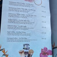 Vietnamese Coffeee  at Serene Dream Vegetarian Café & Beach Bar in Hoi An