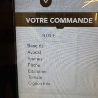 Contenu de mon bowl  at MAKI MAKI SAINT-GHISLAIN in Région Wallonne