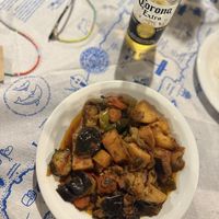 Briam (roasted veg)  at Dimitris in Almirida