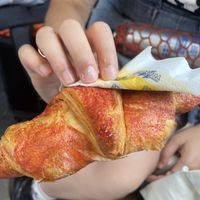 Raspberry croissant   at Yorma's  in Freising