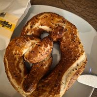 Pfefferbrezel at Yorma's  in Freising