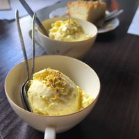 Delicious ice cream at Noush in Barcelona