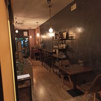 hallway entering the premises. at Noush in Barcelona