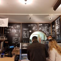 Inside at Falafel Tof in Antwerpen