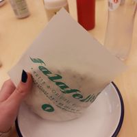 Logo at Falafel Tof in Antwerpen