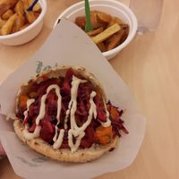 Falafel at Falafel Tof in Antwerpen