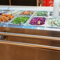 Buffet at Falafel Tof in Antwerpen