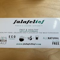   at Falafel Tof in Antwerpen