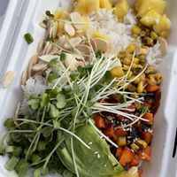 Buddha bowl at Native Foods - Point Loma in San Diego