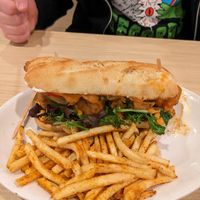 Cauliflower Po' Boy at Native Foods - Point Loma in San Diego