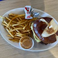 brisket burger    at Native Foods - Point Loma in San Diego