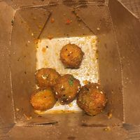 Thai chili Brussel sprouts (10/10, so good I ate the rest)  at Native Foods - Point Loma in San Diego