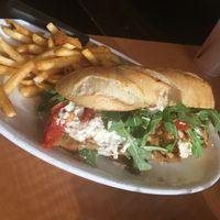 Bistro steak sandwich! at Native Foods - Point Loma in San Diego