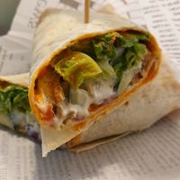 Kebab Roll at Zoé Pasta Evolution   in Rome