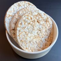 Rice cakes  at Aquarelle in Wroclaw