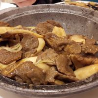 Mok beef with king mushrooms at Graceful Vegetarian in Markham