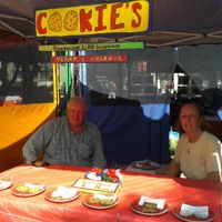 Cookie's cookies! gluten free, vegan, organic, and delicious at Local Harvest Farmers Markets in Long Beach