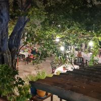 Das tiefergelegene Restaurant at Eski Ev in Antalya